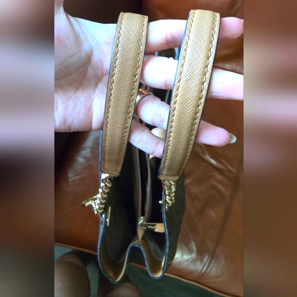 Michael Kors Brown Tote Bag, - Picture 7 of 17